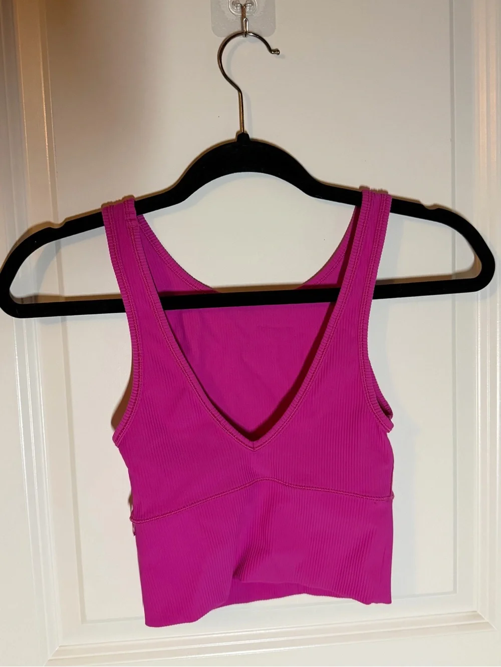 lululemon athletica Bright Fuchsia Ribbed Tank